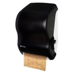 San Jamar Classic Roll Towel Dispenser, Lever, Black